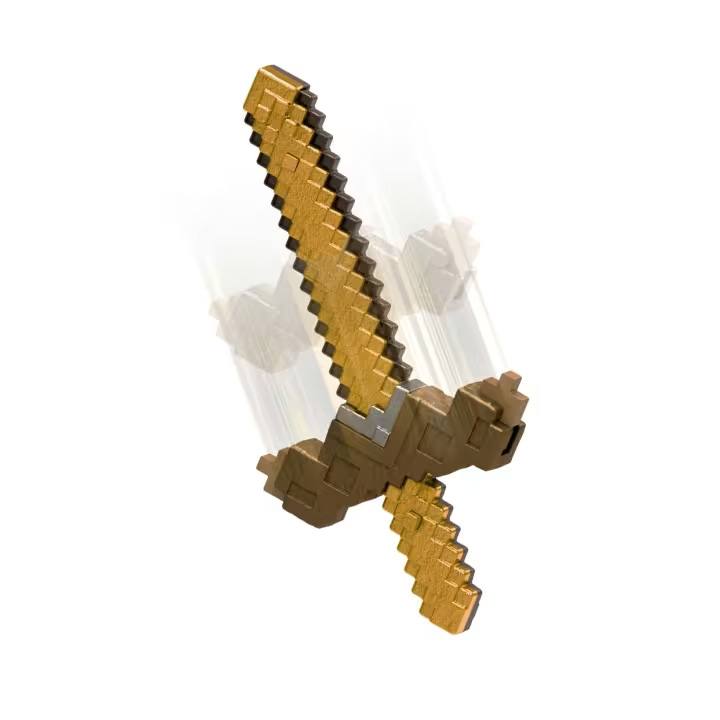 Mattel Minecraft Jkc15 Juego De Rol Espada Y Pico
