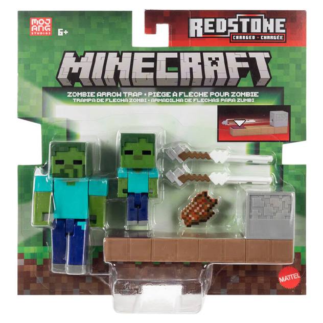 Mattel Minecraft Jkk00 Figuras Con Funciones Surtido