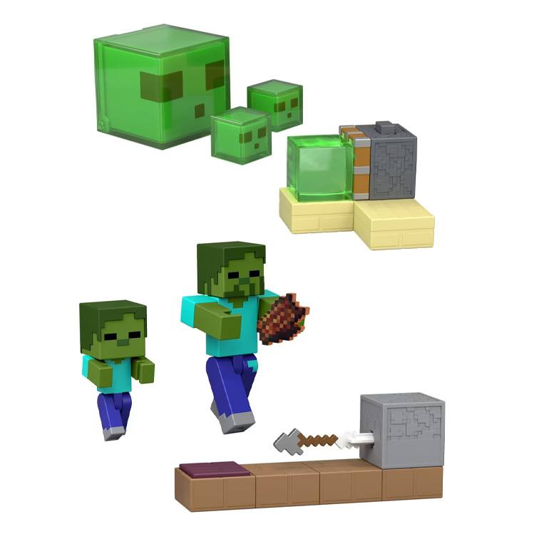 Mattel Minecraft Jkk00 Figuras Con Funciones Surtido
