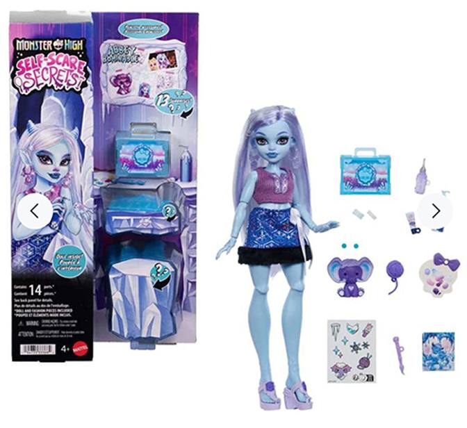 Mattel Monster High Jkn50  Secretos De Belleza Surtido