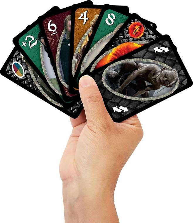Mattel Games Jmf13 Uno Senor De Los Anillos