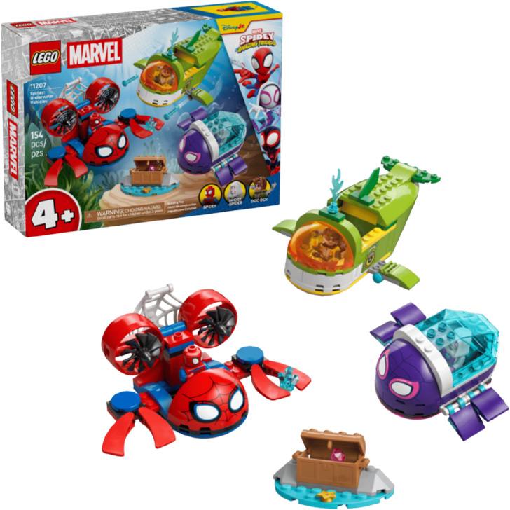 Lego Marvel 11207 Spidey Vehiculos Submarinos