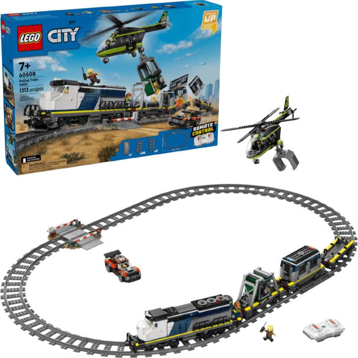 Lego City 60508 Asalto Al Tren De Policia