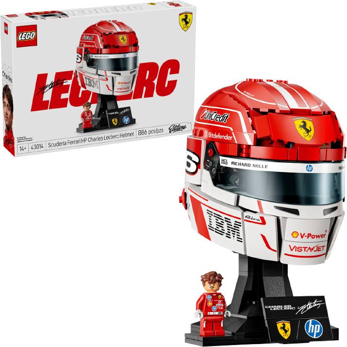 Lego Editions 43014 Scuderia Ferrari Ho Casco De Charles Leclerc
