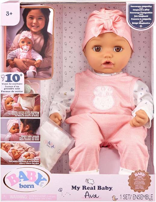 Mga Entertainment Baby Born 919053-C3 Mi Primer Bebe: Ava