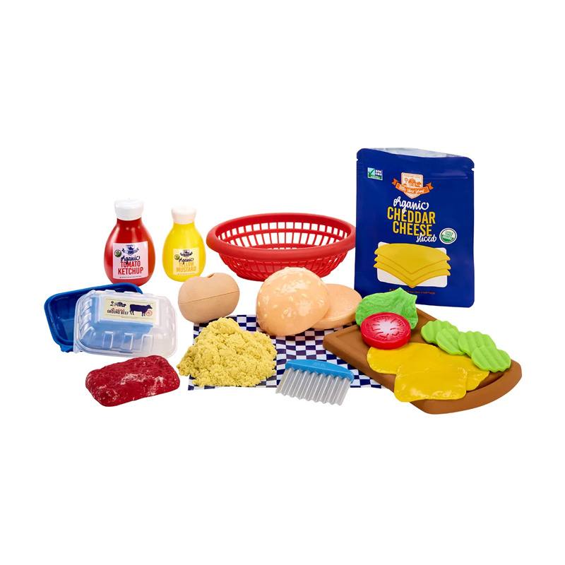 Mga Entertainment Creative Chef 643194-Euc Playset De Masa Moldeable Comida Hamburguesa Y Papas
