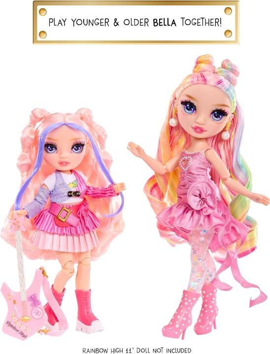 Mga Entertainment Rainbow High 565659-Euc Muneca Rockband Bella