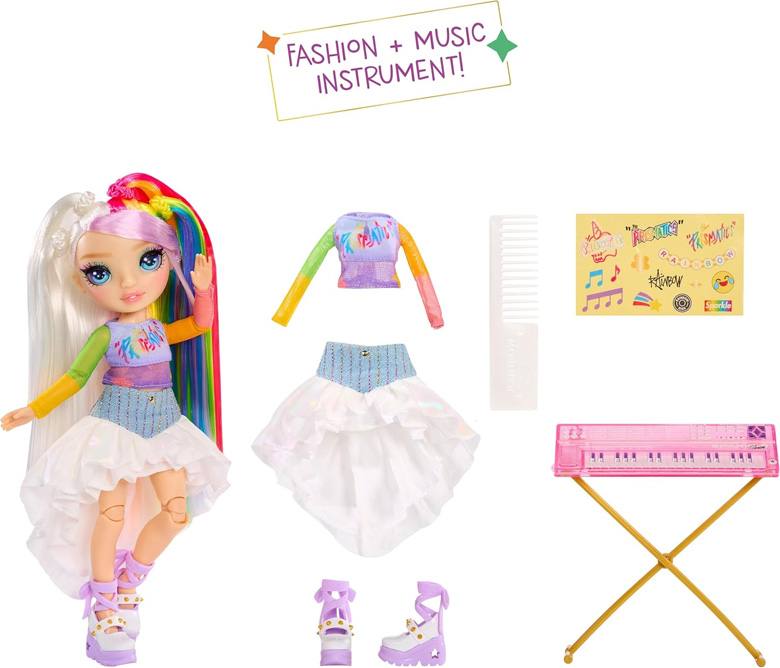 Mga Entertainment Rainbow High 565772-Euc Muneca Rockband Amaya