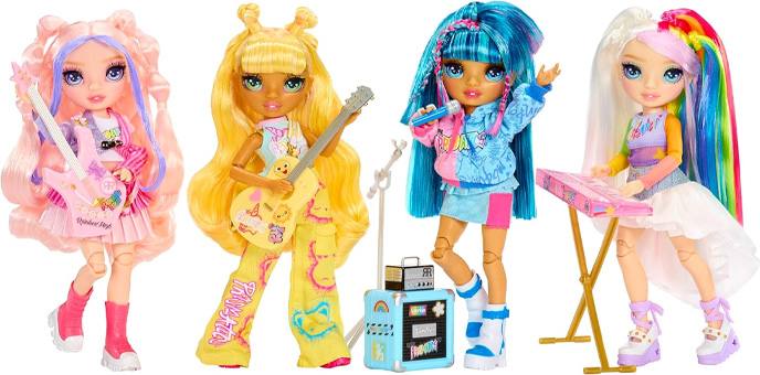 Mga Entertainment Rainbow High 565772-Euc Muneca Rockband Amaya