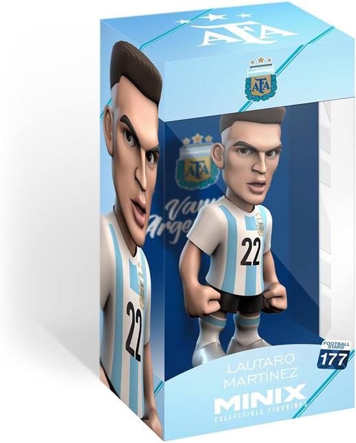 Minix Copa Del Mundo 22595 Figura Coleccionable Argentina Lautaro 12Cm