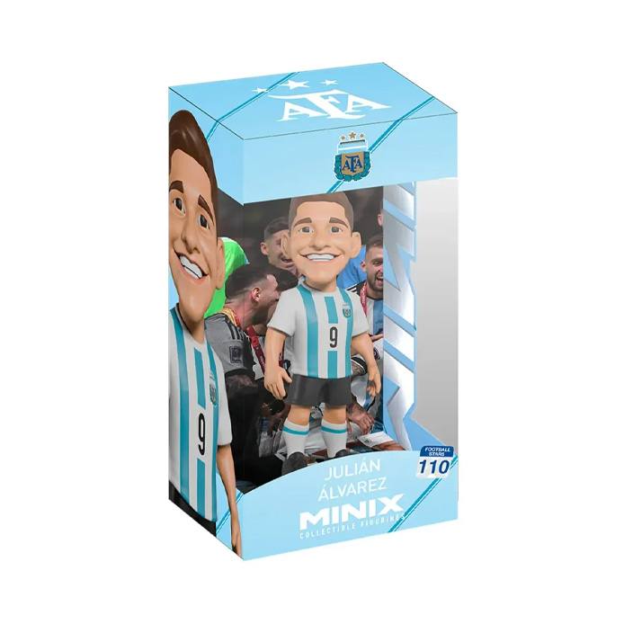 Minix Copa Del Mundo 22601 Figura Coleccionable Argentina  Julian Alvarez 12Cm
