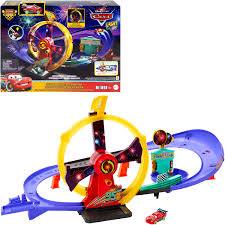 Mattel Disney Pixar Jmt57 Cars Pista De Carreras Celebracion Rayon Mcqueen