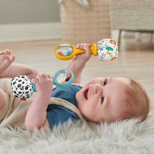 Mattel Fisher Price Jnj55 Maracas Interactivas Rattle N Rock (3)