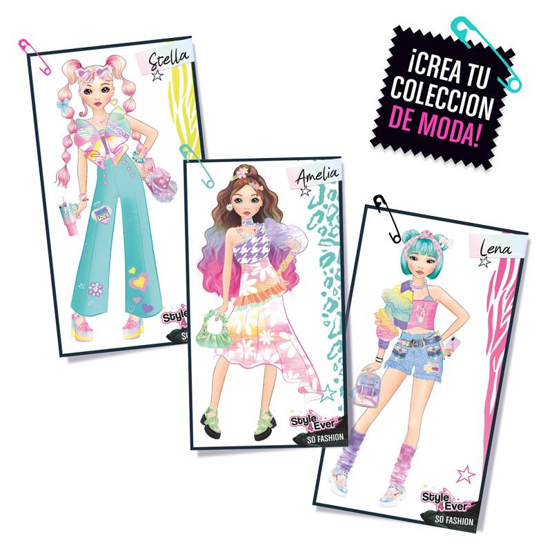 Canal Toys Fashion And Fabric Ofg 320 Pad Luminoso Diseno Fashion Designer