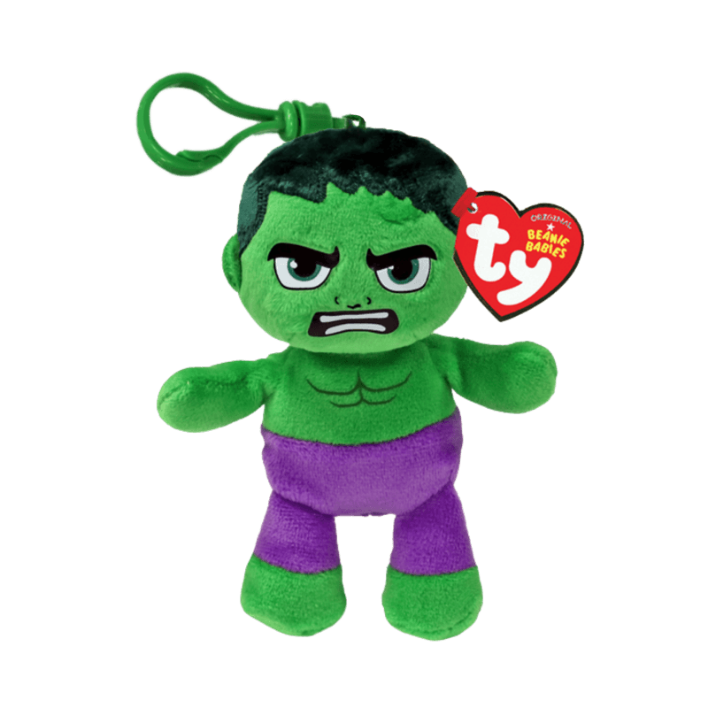 Ty Beanies Marvel 34006 Hulk Clip