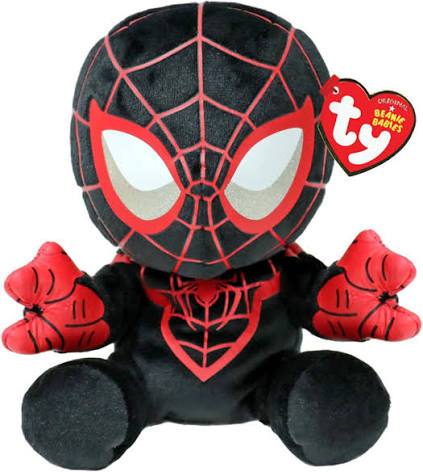 Ty Beanies Marvel 34008 Miles Morales Clip