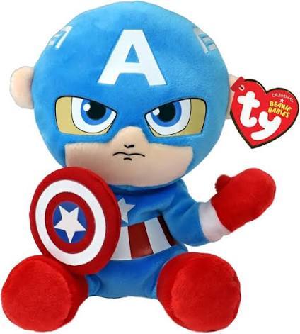 Ty Beanies Marvel 44002 Capitan America Regular