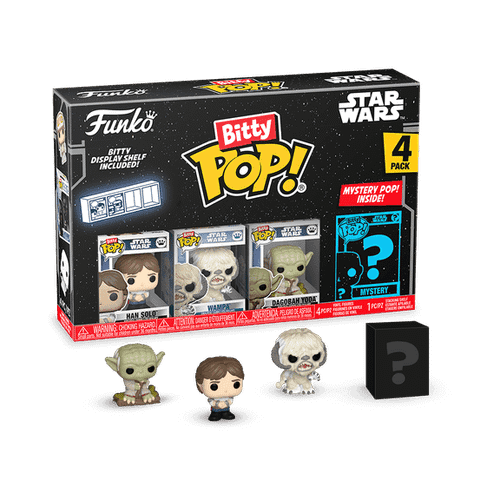 Funko Pop! 83670 Bitstar Wars Han Paquete De 4 Unidades