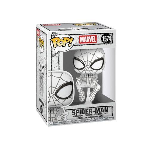 Funko Pop! 90300 Marvel Sketched Spiderman (2)