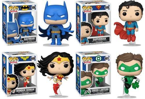 Funko Pop! 92069 New Classic Heores Dc Figuras Surtidas