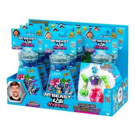 Moose Mrbeast 24910 Lab Hybrids Figura Fusion Paquete De 5 Unidades