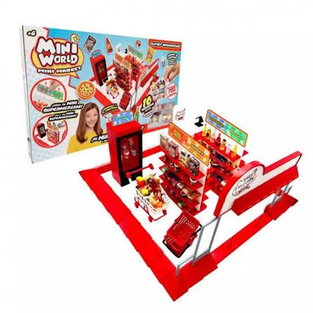 Premium Toys Mini World 2504006 Set Supermercado