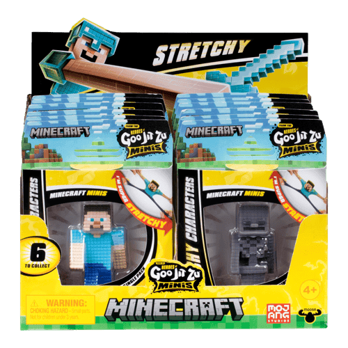Moose Goo Jit Zu 43097 Minecraft Mini Surtido