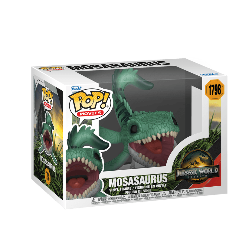 Funko Pop! 86659 Movies Jurassic World Renacimiento Mosasaurus (2)