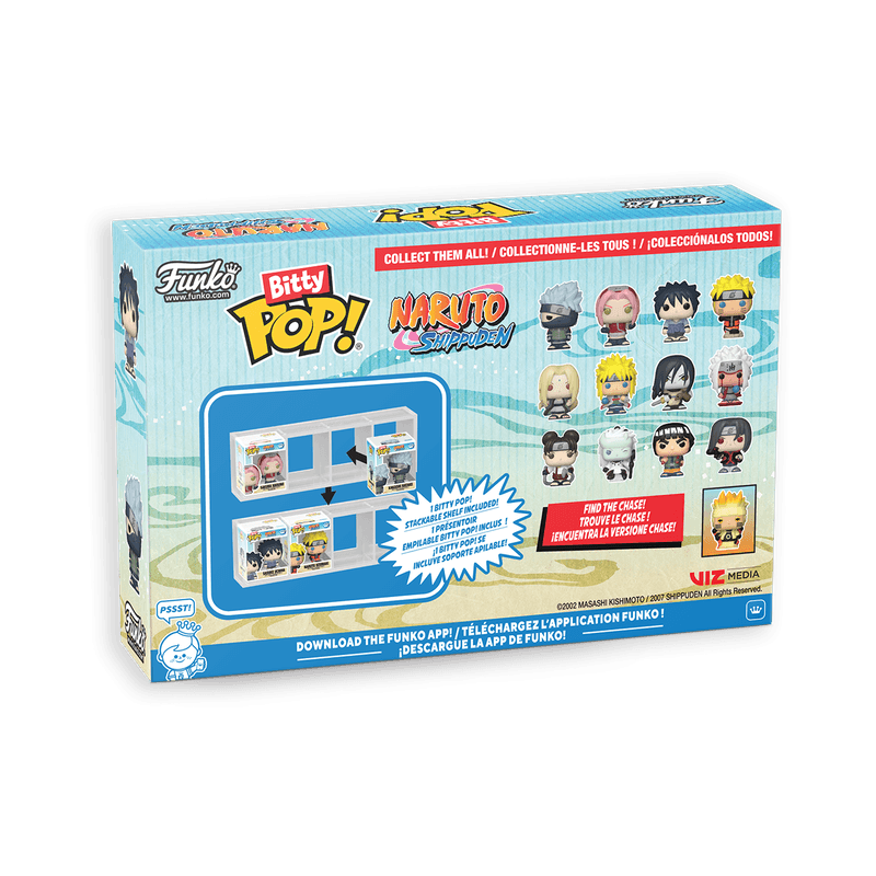 Funko Pop! 92503 Bit Naruto Batallas Paquete De 4 Unidades (2)