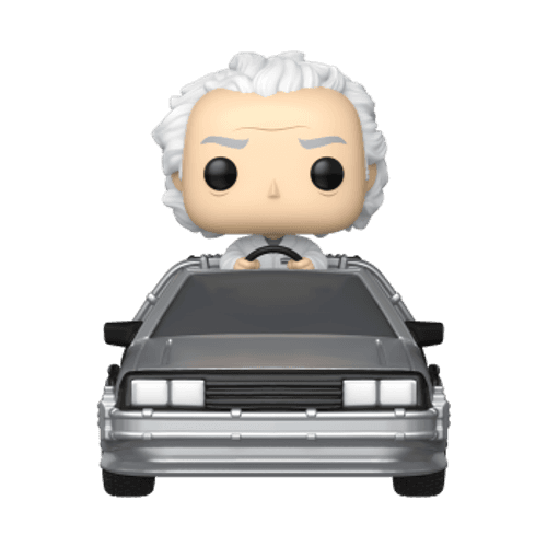 Funko Pop! 86449 Rides Volver Al Futuro Doctor Con Maquina Del Tiempo Deluxe (2)