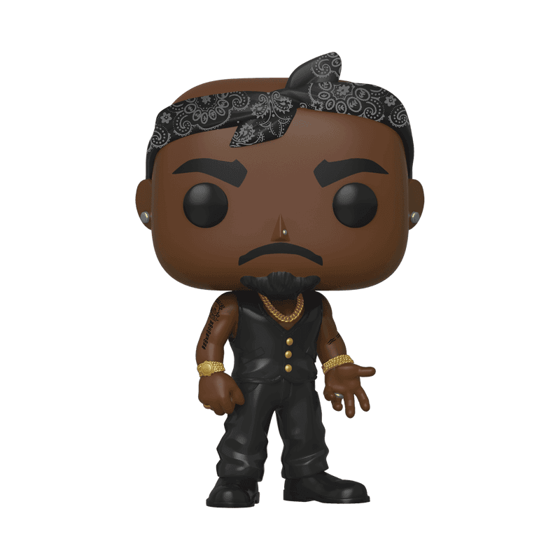 Funko Pop! 45432 Rocks Tupac Shakur Con Panuelo (2)