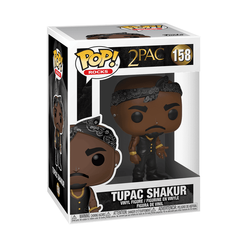 Funko Pop! 45432 Rocks Tupac Shakur Con Panuelo (3)