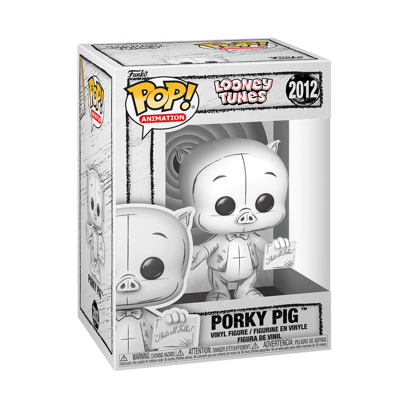 Funko Pop! 86285 Animation Looney Tunes Cerdo Porky S6 (2)