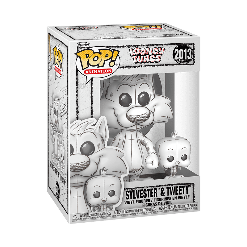 Funko Pop! 86287 Animation Looney Tunes Sylvester Y Piolin S6 (2)
