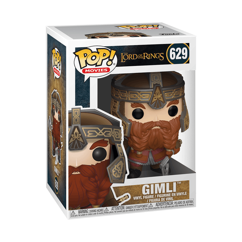 Funko Pop! 33248 Movies El Senor De Los Anillos El Hobbit Gimli S4 (2)