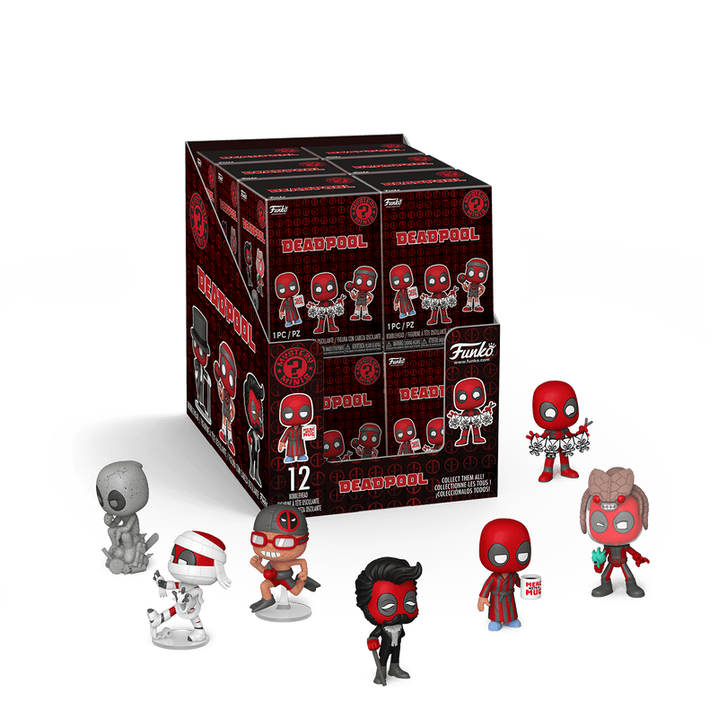 Funko Pop! 91897 Mystery Minis Deadpool Figuras Surtiodas S5
