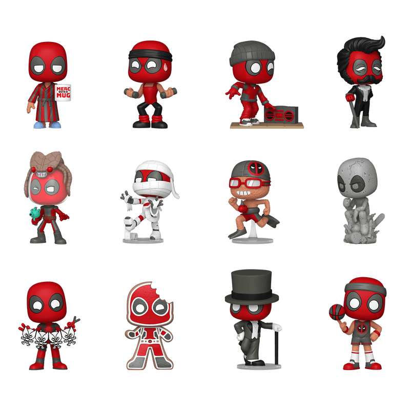Funko Pop! 91897 Mystery Minis Deadpool Figuras Surtiodas S5 (2)