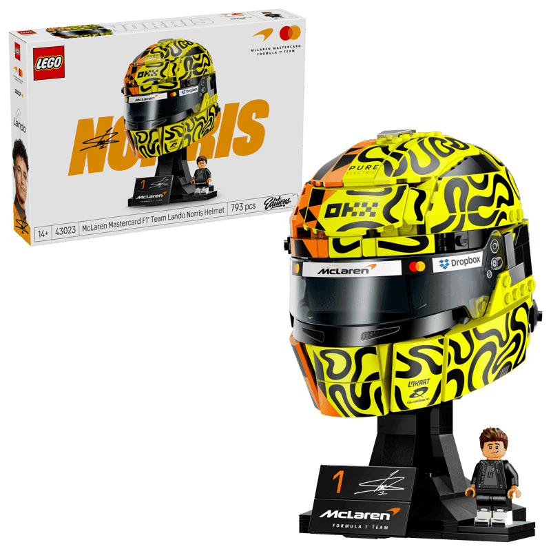 Lego Editions 43023 Mclaren Mastercard F1 Team: Casco De Lando Norris (2)
