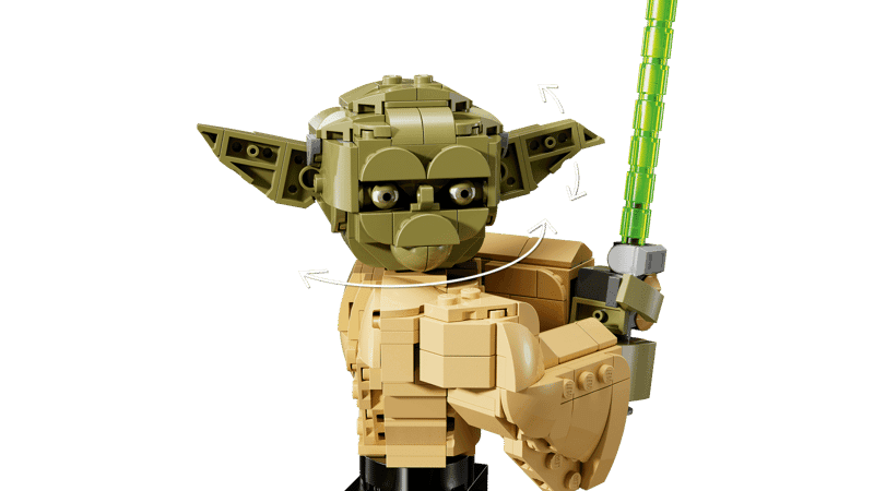 Lego Star Wars 75438 Busto De Yoda (5)