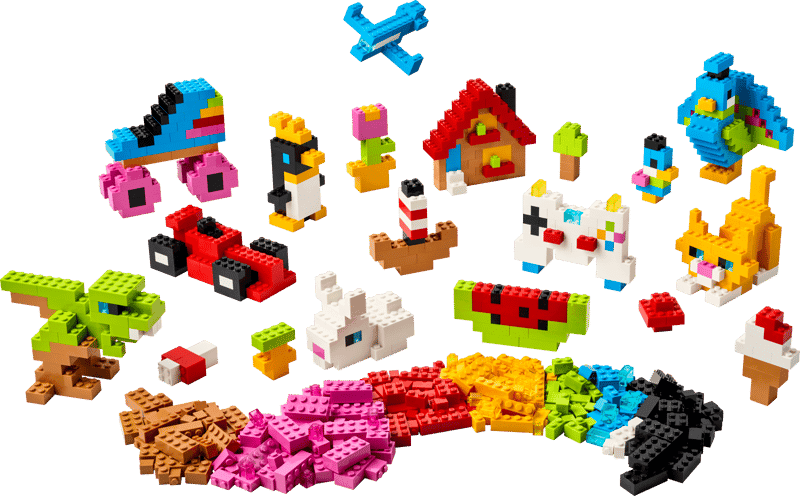 Lego Classic 11045 Ladrillos Creativos A Todo Color