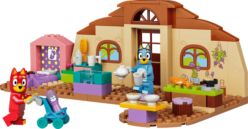 Lego Bluey 11221 Escuela Con Rusty Y Bluey
