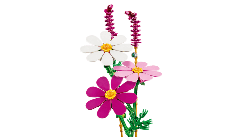 Lego Botanicals 11514 Flores De Cosmos (3)