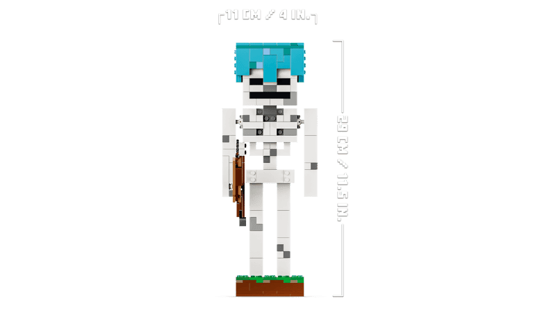 Lego Minecraft 21594 El Esqueleto (4)