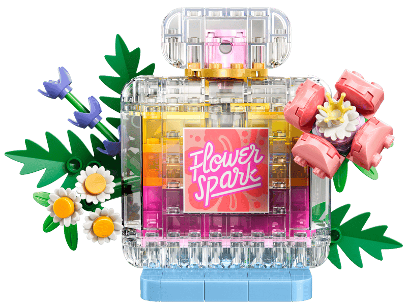 Lego Creator 31383 Frasco Decorativo De Perfume Floral