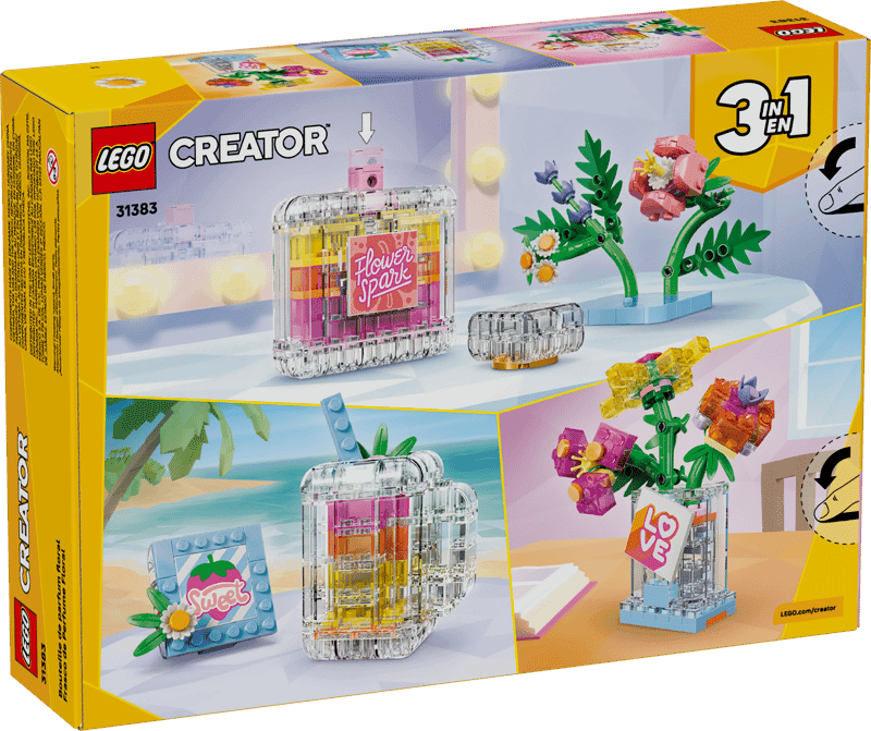 Lego Creator 31383 Frasco Decorativo De Perfume Floral (4)