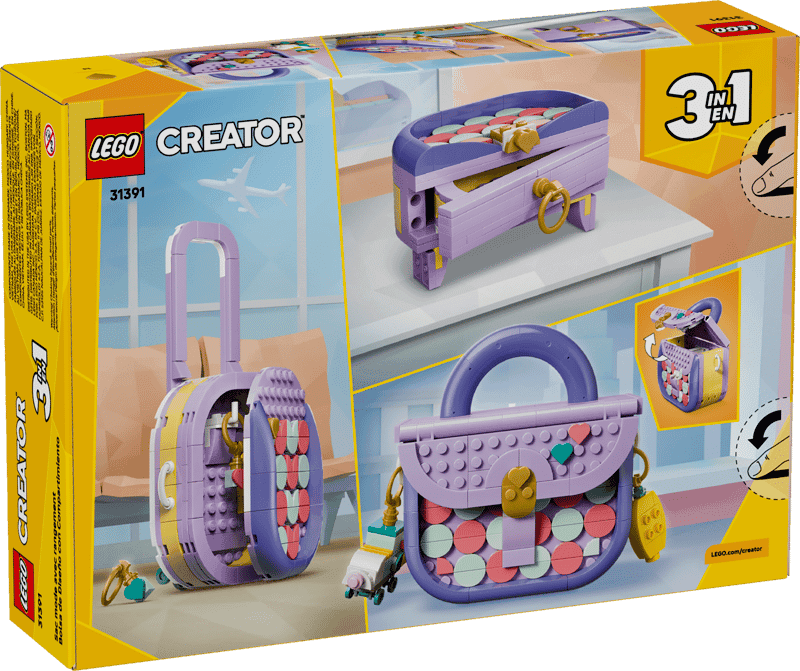 Lego Creator 31391 Bolso De Diseño Artistico Con Comportamiento (6)