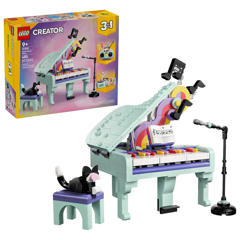 Lego Creator 31392 Piano Musical Decorativo Con Gato (2)