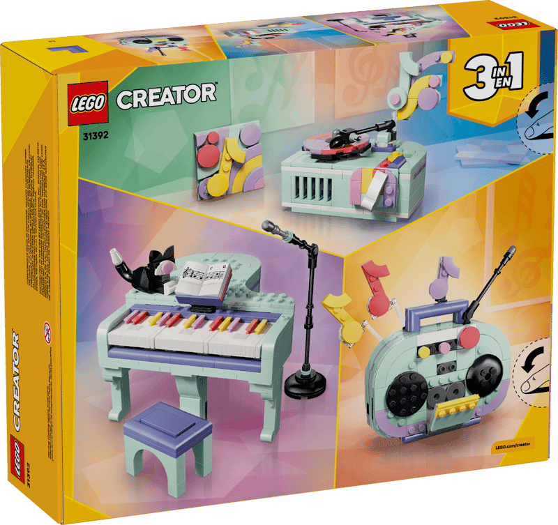 Lego Creator 31392 Piano Musical Decorativo Con Gato (4)