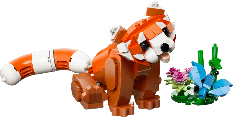 Lego Creator 31394 Simpaticos Animales: Panda Rojo
