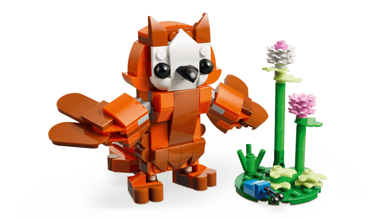Lego Creator 31394 Simpaticos Animales: Panda Rojo (3)